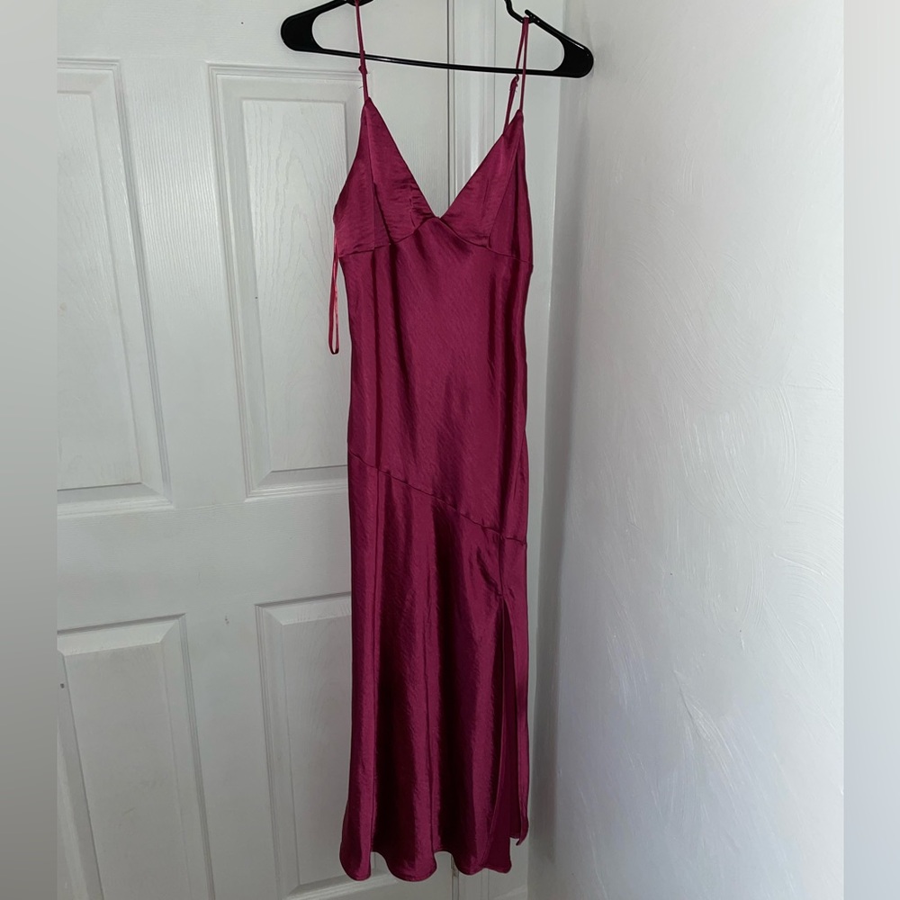 Pink formal dress